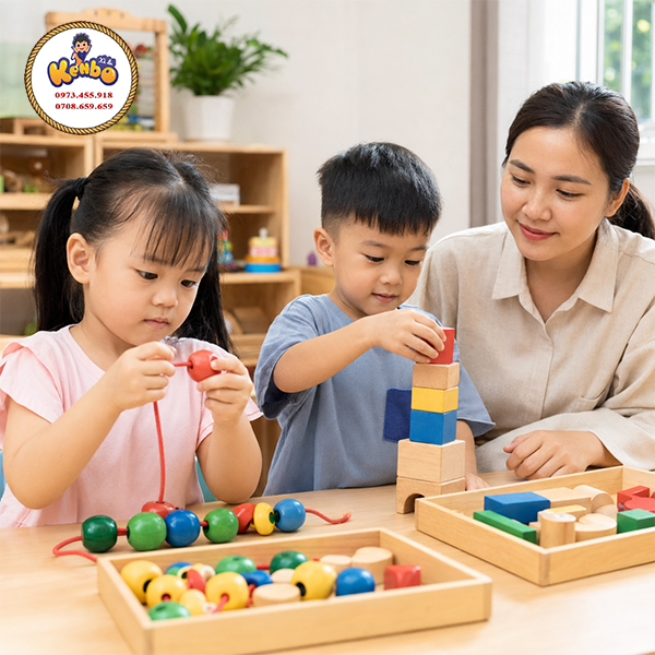 Bài tập phát triển vận động tinh cho trẻ mầm non